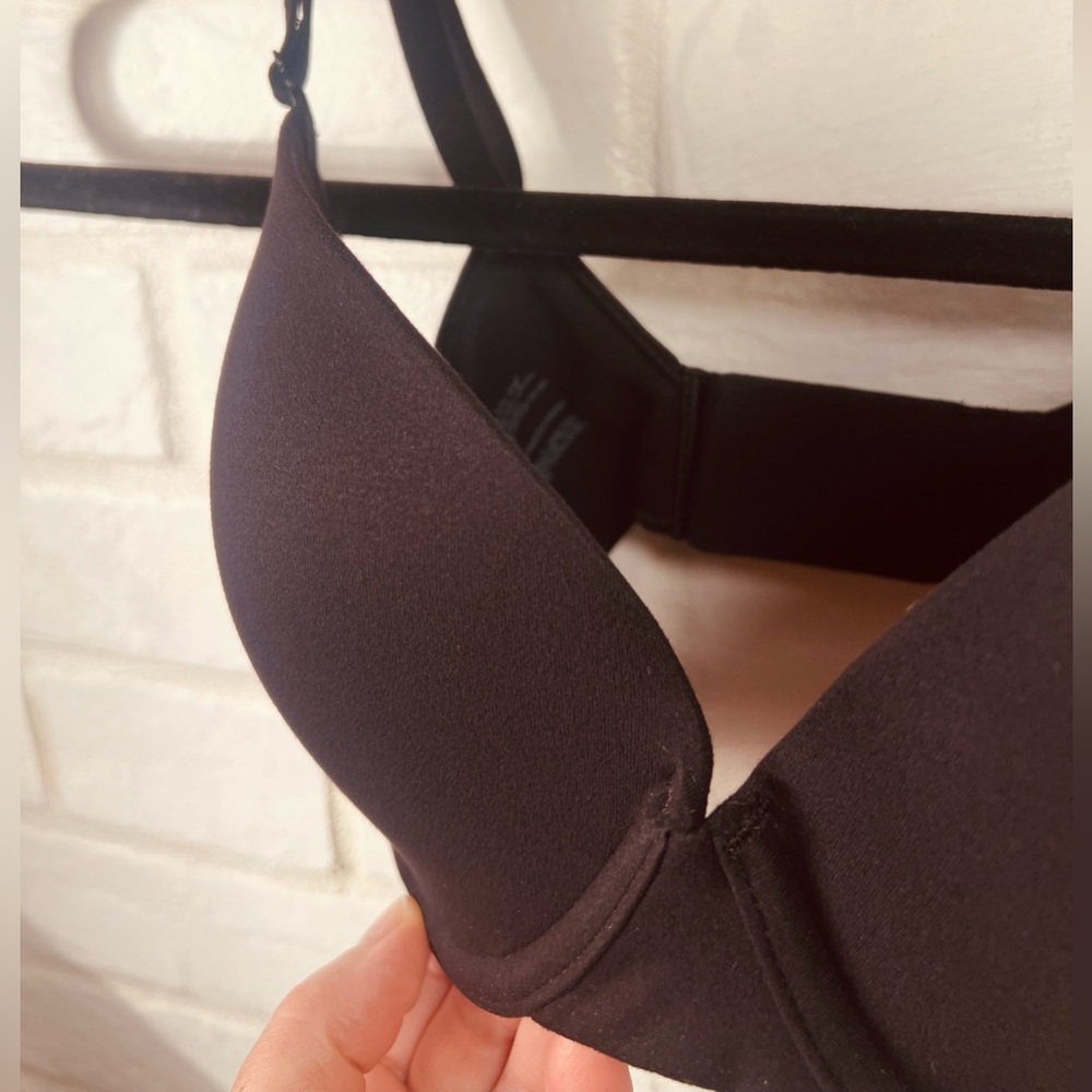 NWT Soma Enbliss Full Coverage Lined Soft Underwire Bra 34 B Black #0618 - Picture 3 of 12